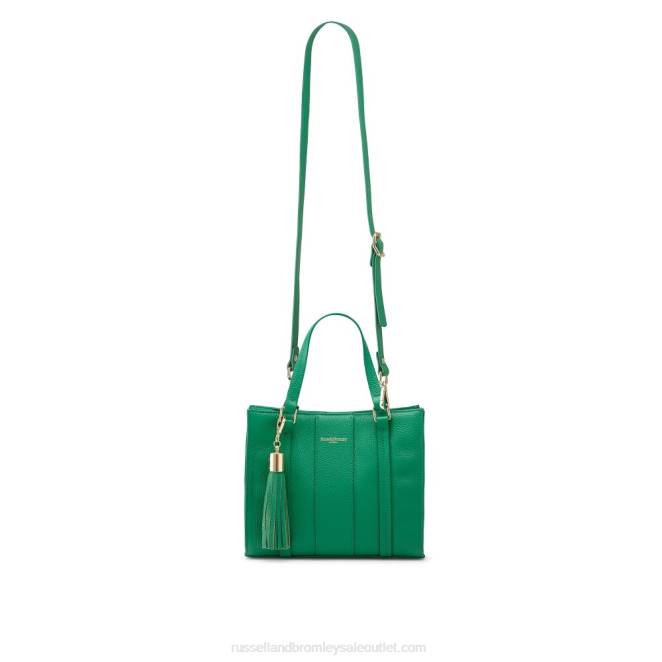 VXTJ698 verde Russell And Bromleybolso de mano mini claridad mini