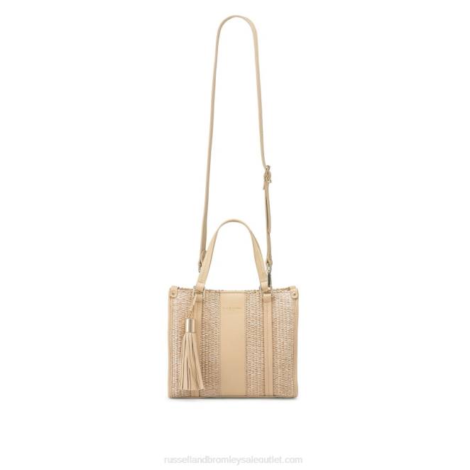 VXTJ707 beige Russell And Bromleybolso de mano mini claridad mini