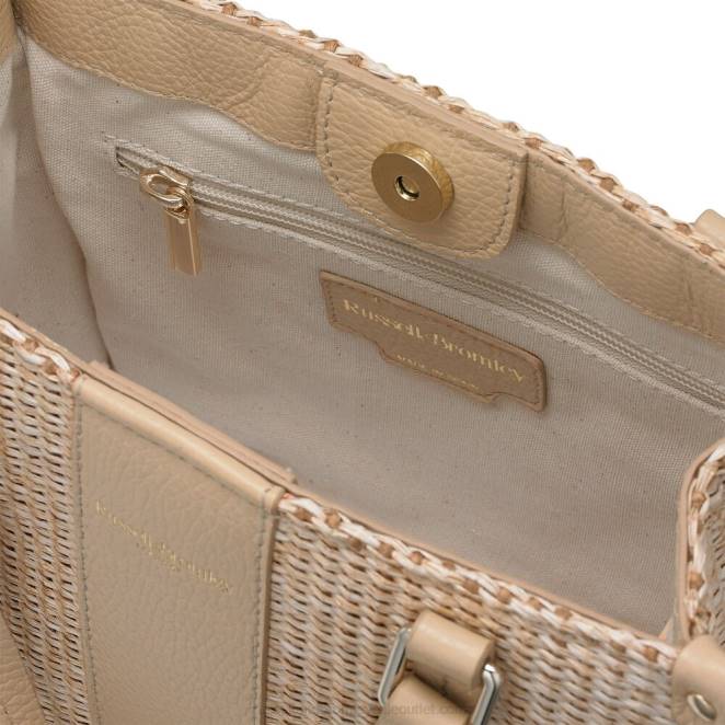 VXTJ707 beige Russell And Bromleybolso de mano mini claridad mini