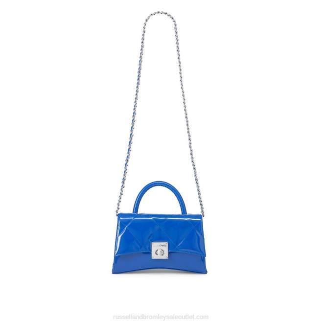 VXTJ728 azul Russell And Bromley mujer on the rocks bolso de mano estructurado