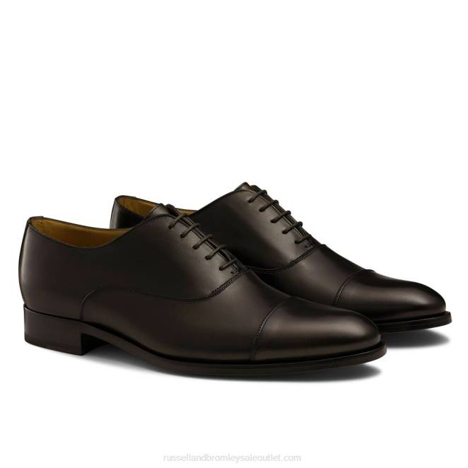 VXTJ587 marrón Russell And Bromley hombres puntera cumulus oxford