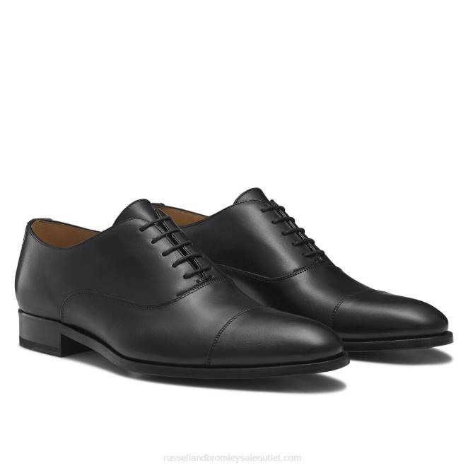 VXTJ588 negro Russell And Bromley hombres puntera cumulus oxford