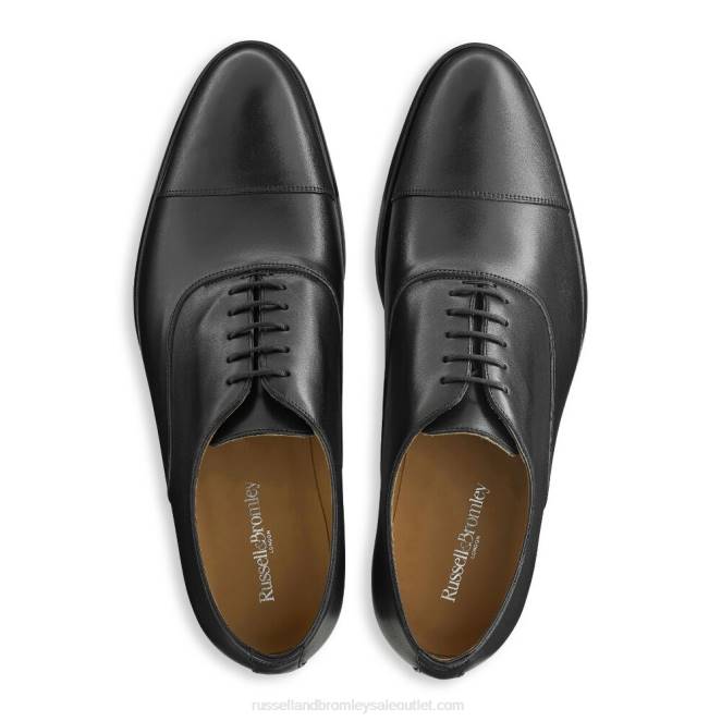 VXTJ588 negro Russell And Bromley hombres puntera cumulus oxford