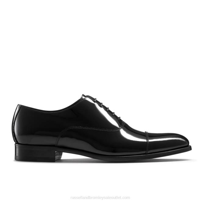 VXTJ589 negro Russell And Bromley hombres puntera cumulus oxford