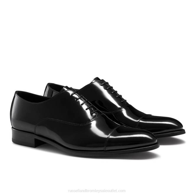 VXTJ589 negro Russell And Bromley hombres puntera cumulus oxford