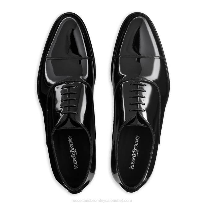 VXTJ589 negro Russell And Bromley hombres puntera cumulus oxford