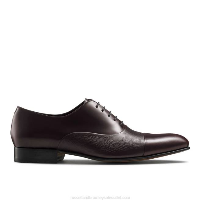 VXTJ591 rojo Russell And Bromley hombres puntera stratus oxford