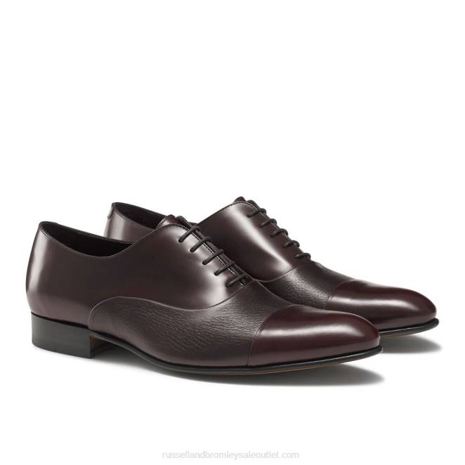 VXTJ591 rojo Russell And Bromley hombres puntera stratus oxford