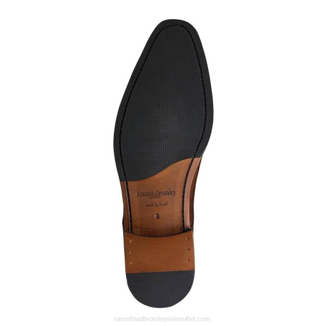 VXTJ595 broncearse Russell And Bromley hombres derby con puntera de espectro