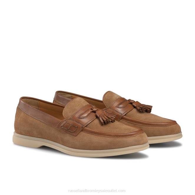 VXTJ551Russell And Bromley hombres mocasines universitarios oriel sin cordones