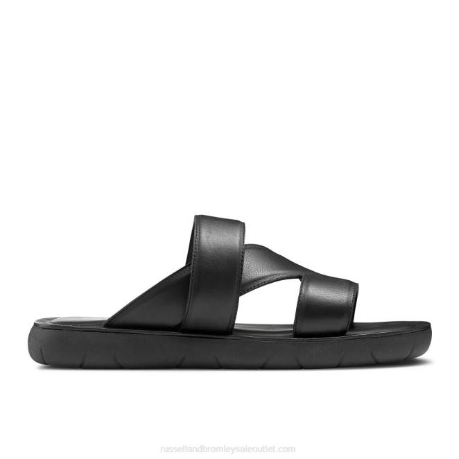 VXTJ522 negro Russell And Bromley hombres sandalias zeus