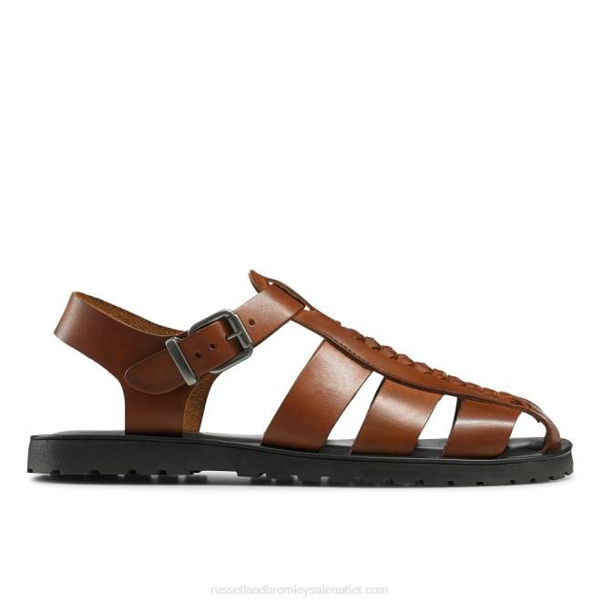 VXTJ536Russell And Bromley hombres chanclas King Fisher con detalles tejidos