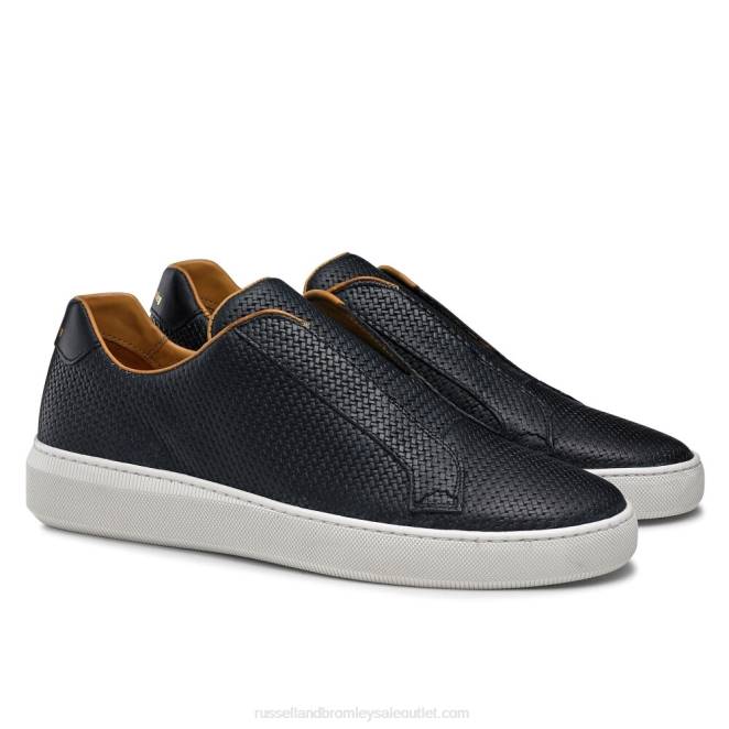 VXTJ429 azul Russell And Bromley hombres zapatillas sin cordones clearway m