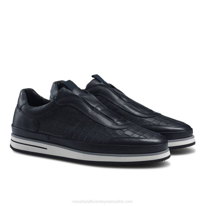 VXTJ439 Armada Russell And Bromley hombres zapatillas san giusto oxford sin cordones