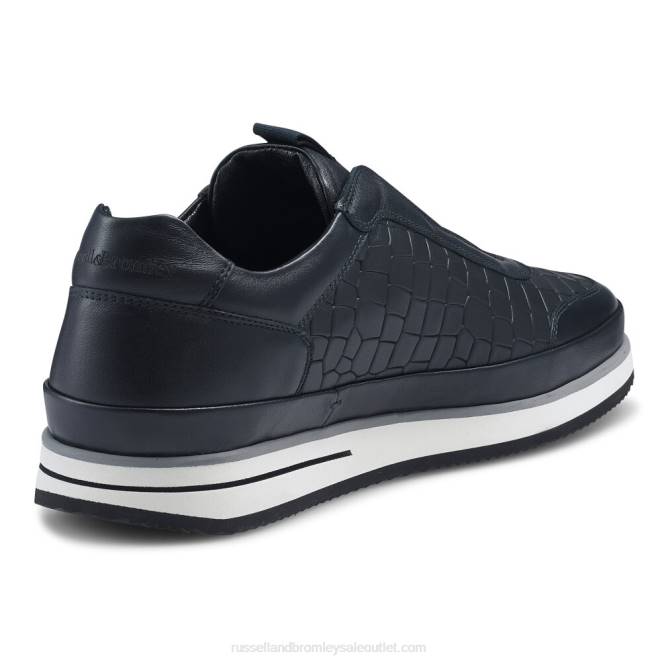 VXTJ439 Armada Russell And Bromley hombres zapatillas san giusto oxford sin cordones