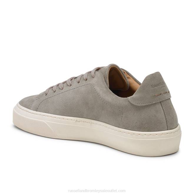 VXTJ447 gris Russell And Bromley hombres zapatilla de deporte de lujo fuera de ritmo