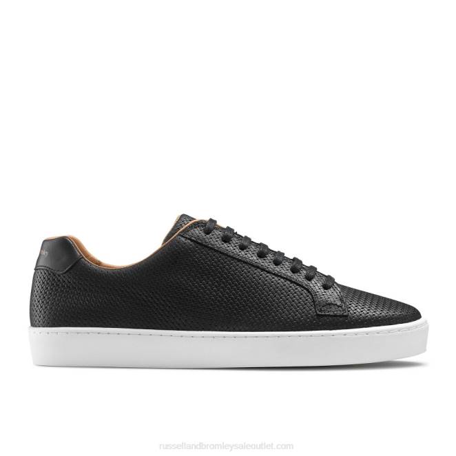 VXTJ458 negro Russell And Bromley hombres tenis bajos park run