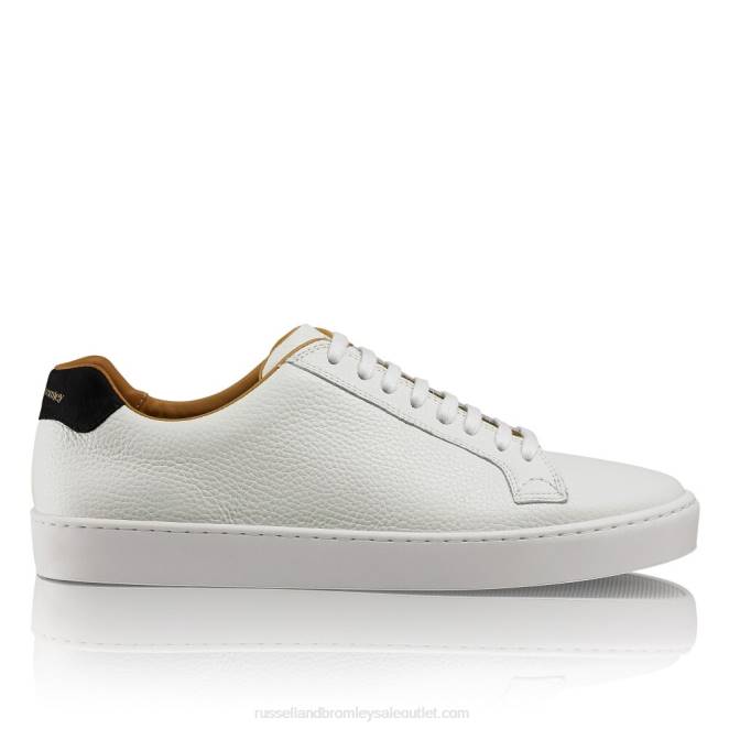 VXTJ460 blanco Russell And Bromley hombres tenis bajos park run