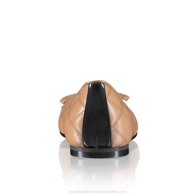 VXTJ245 broncearse Russell And Bromley mujer encantadora bailarina acolchada