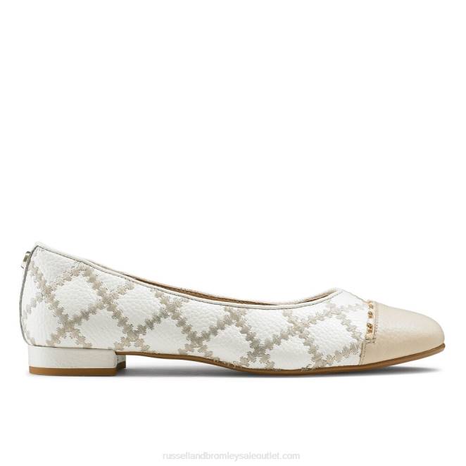 VXTJ250 blanco Russell And Bromley mujer bomba de ballet boulevard2