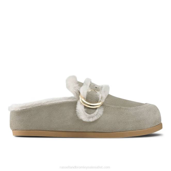 VXTJ251 neutral Russell And Bromley mujer mocasines zuecos sin espalda luxo