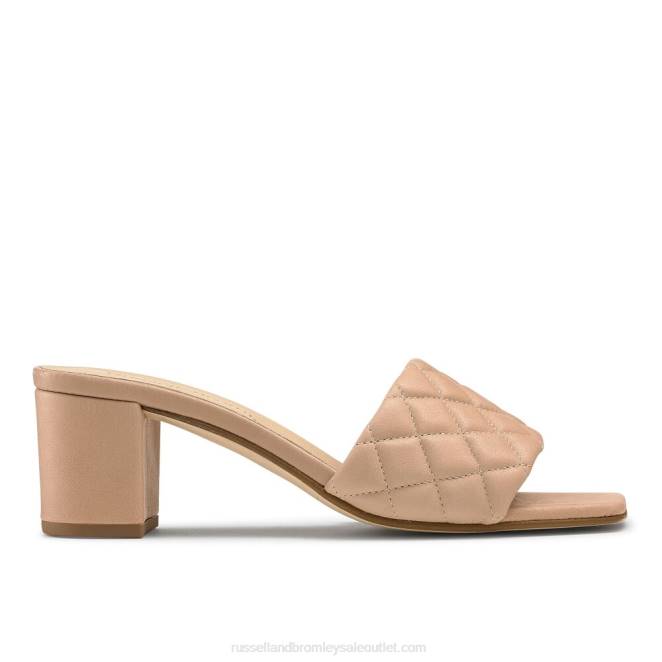 VXTJ151 neutral Russell And Bromley mujer zuecos acolchados quiltbloc