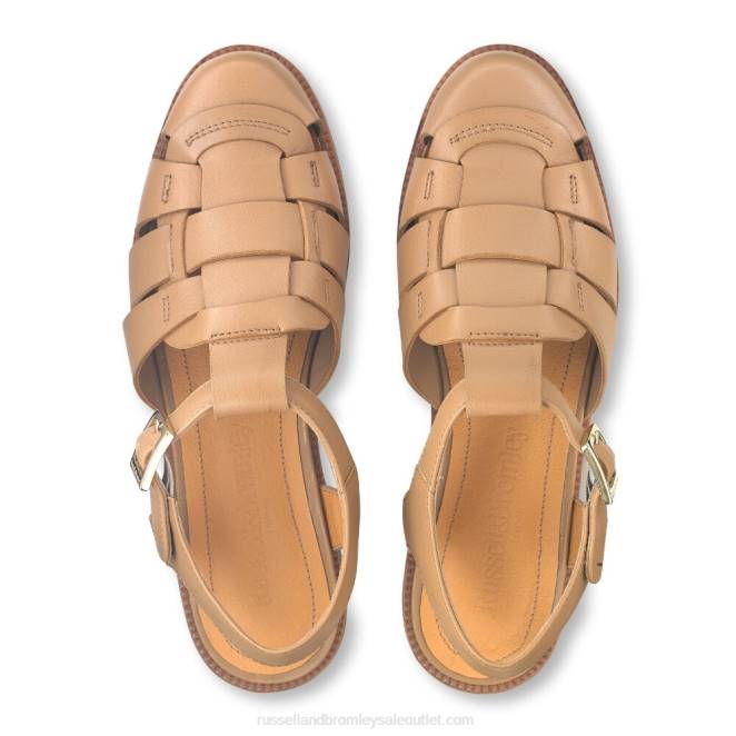 VXTJ247 broncearse Russell And Bromley mujer lucca pescador de espalda abierta