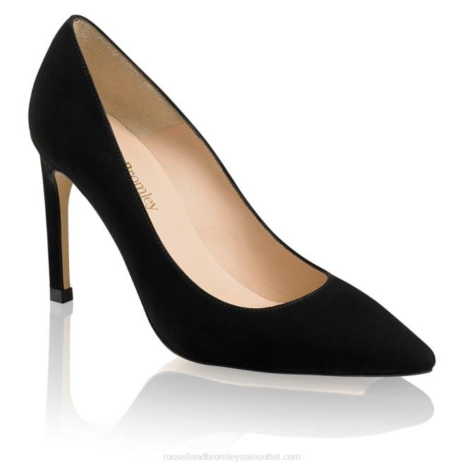 VXTJ106 negro Russell And Bromley mujer 85 bomba 85 mm estilete