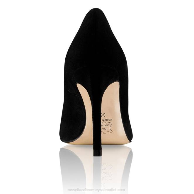 VXTJ106 negro Russell And Bromley mujer 85 bomba 85 mm estilete