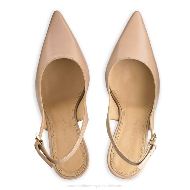 VXTJ122 neutral Russell And Bromley mujer bomba de punta abierta