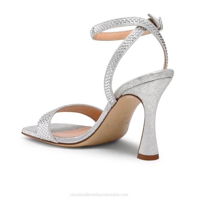 VXTJ168 plata Russell And Bromley mujer sandalias cosmo con tiras