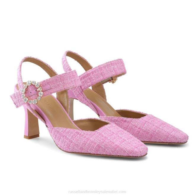 VXTJ94 rosa Russell And Bromley mujer puntera estrictamente recortada