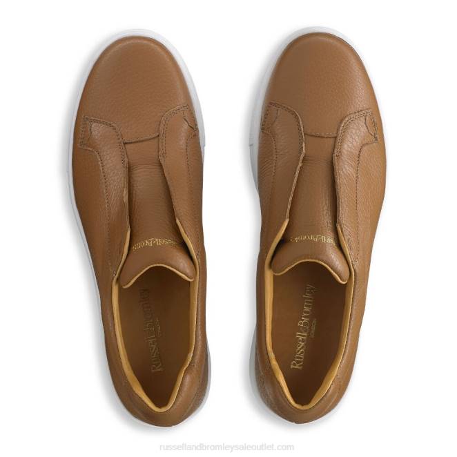 VXTJ24 broncearse Russell And Bromley mujer tenis park up con plataforma plana y sin cordones