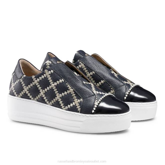 VXTJ27 Armada Russell And Bromley mujer zapatilla Seawalk sin cordones