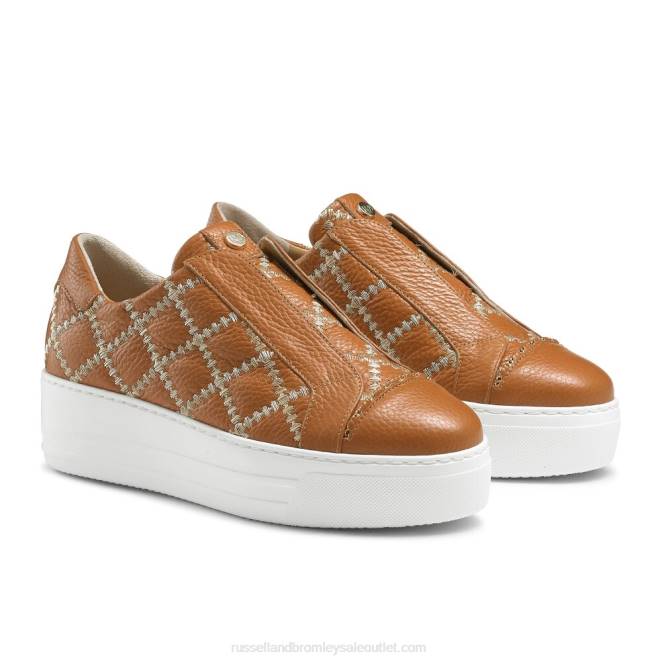 VXTJ30 broncearse Russell And Bromley mujer zapatilla Seawalk sin cordones