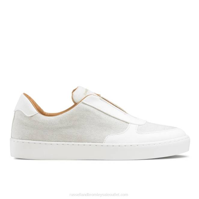 VXTJ42 neutral Russell And Bromley mujer zapatillas eco sin cordones quinta ave