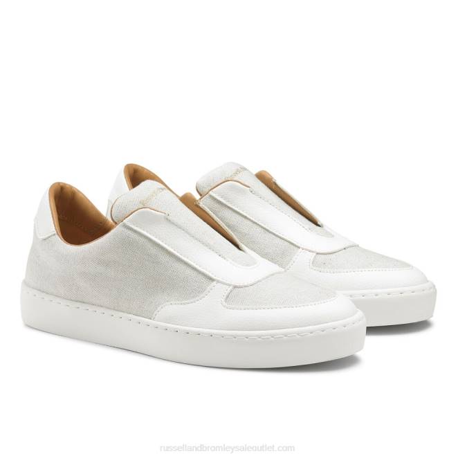 VXTJ42 neutral Russell And Bromley mujer zapatillas eco sin cordones quinta ave