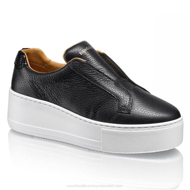 VXTJ4 mononucleosis infecciosa Russell And Bromley mujer tenis park up con plataforma plana y sin cordones