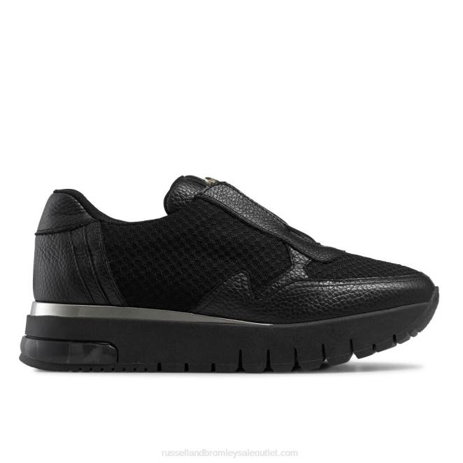 VXTJ50 negro Russell And Bromley mujer corredor de malla island run