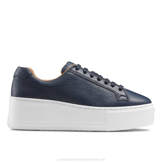 VXTJ59 Armada Russell And Bromley mujer park life con cordones de forma plana