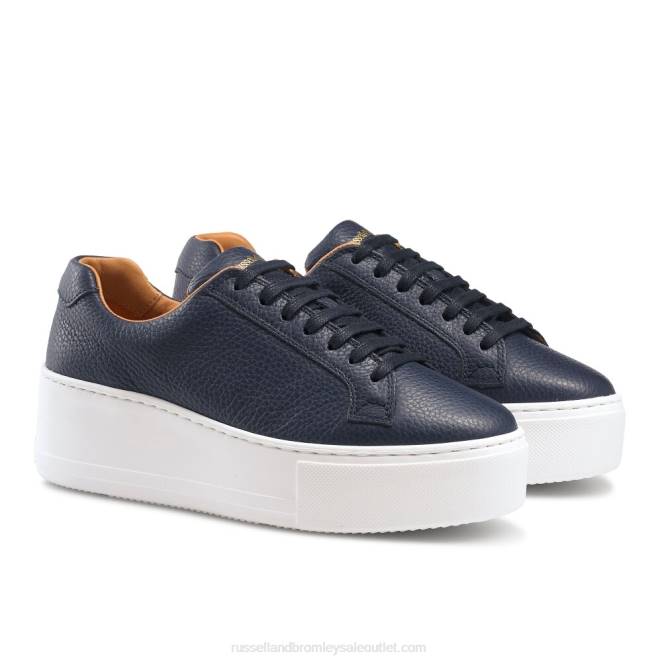 VXTJ59 Armada Russell And Bromley mujer park life con cordones de forma plana