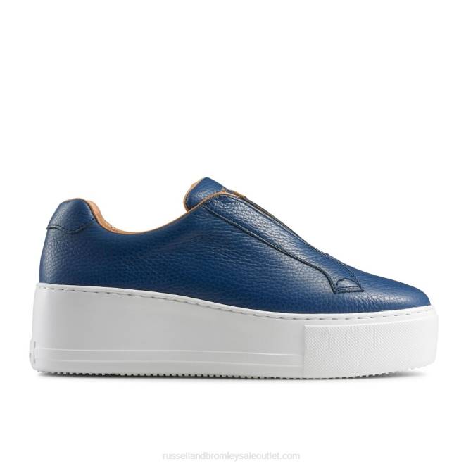 VXTJ5 azul Russell And Bromley mujer tenis park up sin cordones